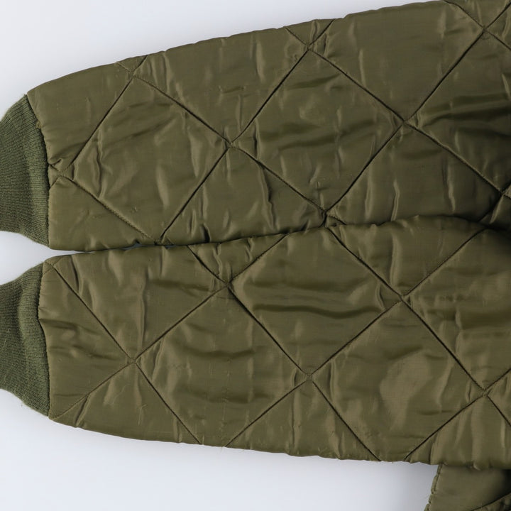 Vintage 1970'S Big Smith quilted puffer jacket, size L, men's unclear Khaki type Vintage Second Hand