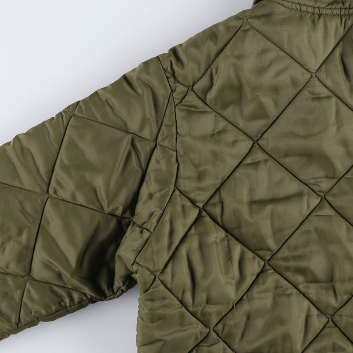 Vintage 1970'S Big Smith quilted puffer jacket, size L, men's unclear Khaki type Vintage Second Hand
