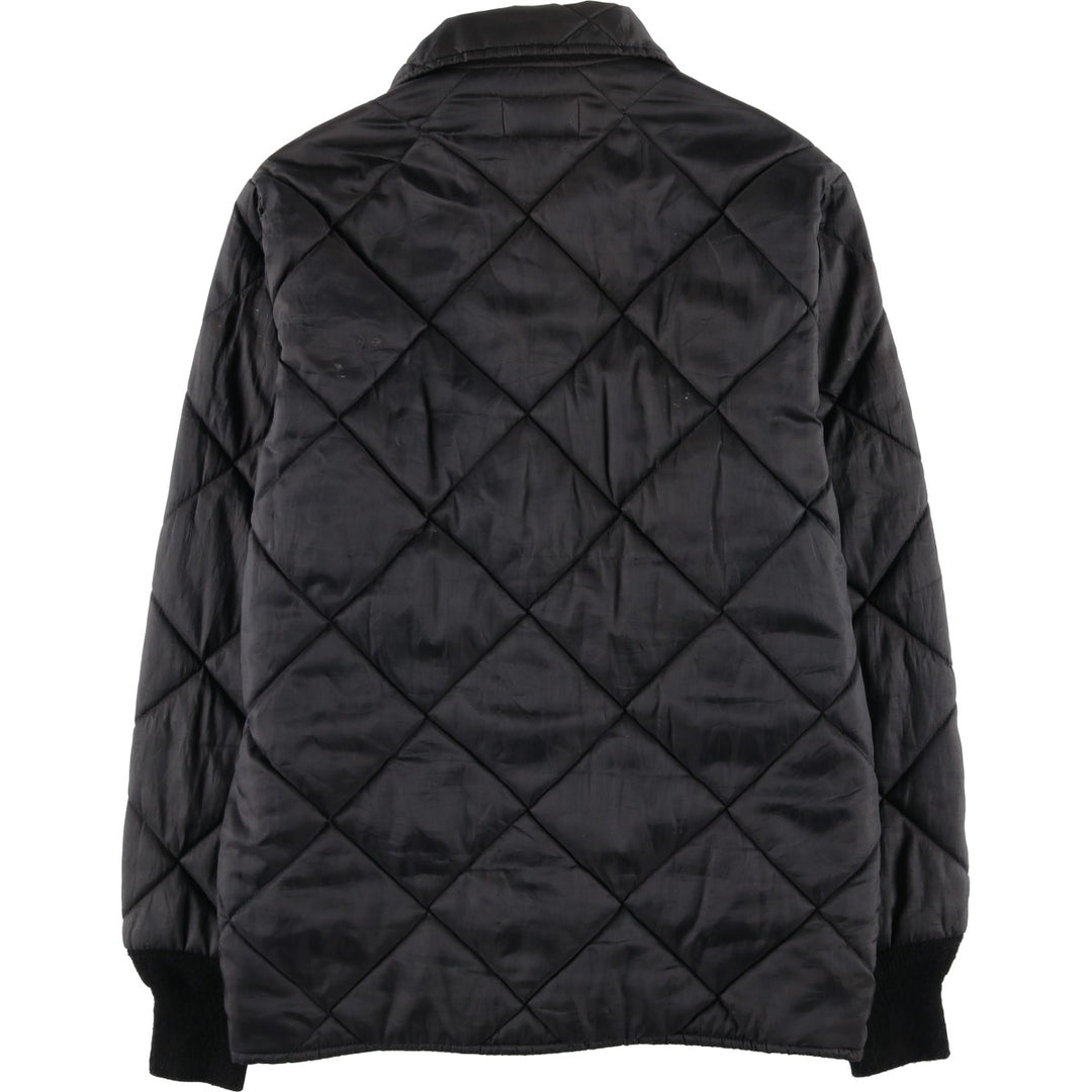 Vintage 1970'S Osh Kosh quilted puffer jacket, made in the USA, size M, men's Nylon black type Vintage Second Hand