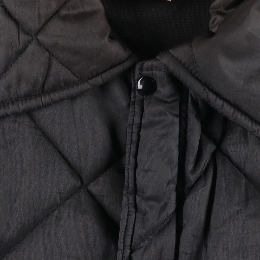 Vintage 1970'S Osh Kosh quilted puffer jacket, made in the USA, size M, men's Nylon black type Vintage Second Hand