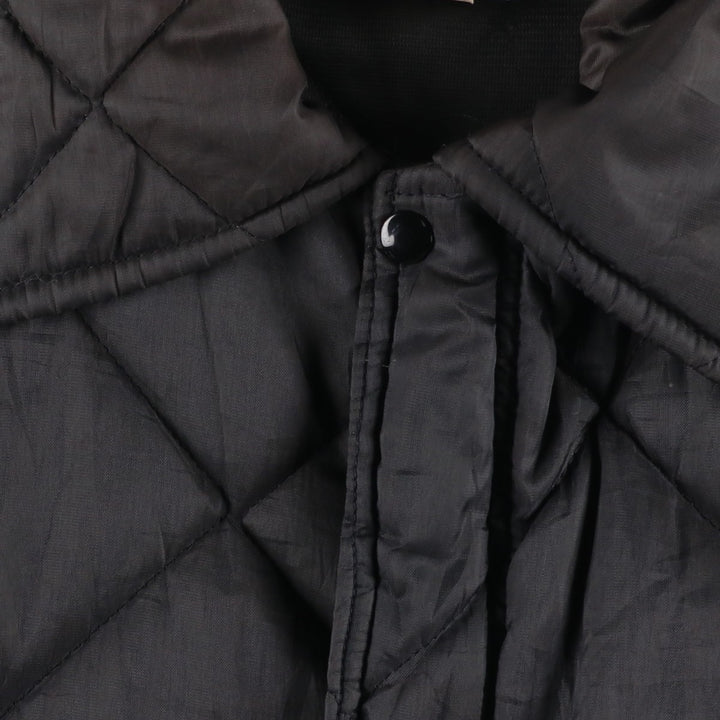 Vintage 1970'S Osh Kosh quilted puffer jacket, made in the USA, size M, men's Nylon black type Vintage Second Hand