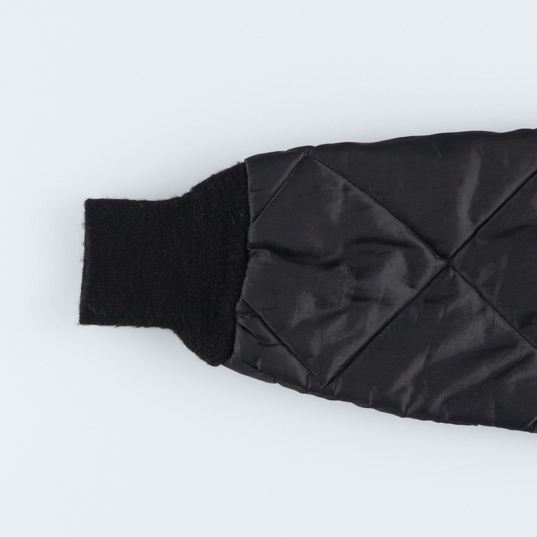 Vintage 1970'S Osh Kosh quilted puffer jacket, made in the USA, size M, men's Nylon black type Vintage Second Hand