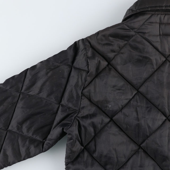 Vintage 1970'S Osh Kosh quilted puffer jacket, made in the USA, size M, men's Nylon black type Vintage Second Hand