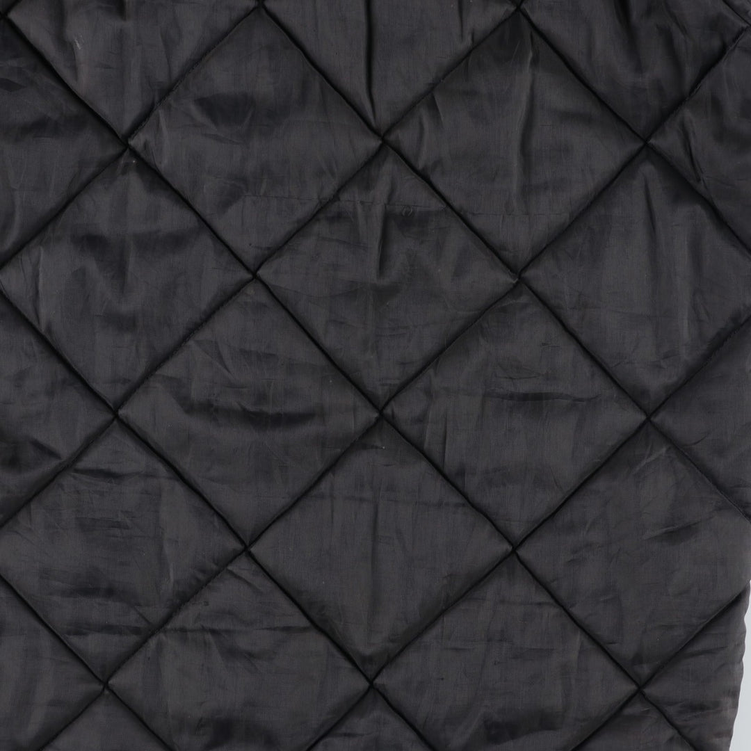 Vintage 1970'S Osh Kosh quilted puffer jacket, made in the USA, size M, men's Nylon black type Vintage Second Hand