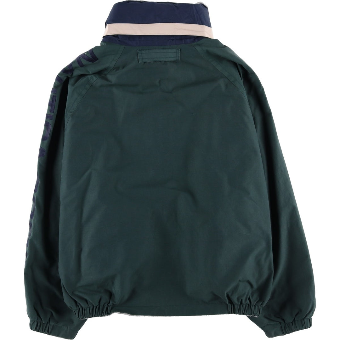 Vintage 90'S Nautica reversible windbreaker, size M, men's cotton Green type dark green Vintage Second Hand