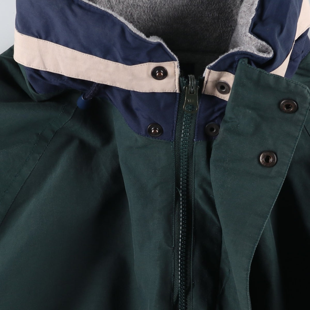 Vintage 90'S Nautica reversible windbreaker, size M, men's cotton Green type dark green Vintage Second Hand