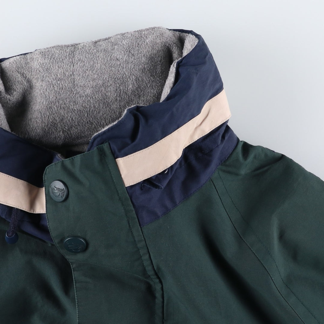 Vintage 90'S Nautica reversible windbreaker, size M, men's cotton Green type dark green Vintage Second Hand