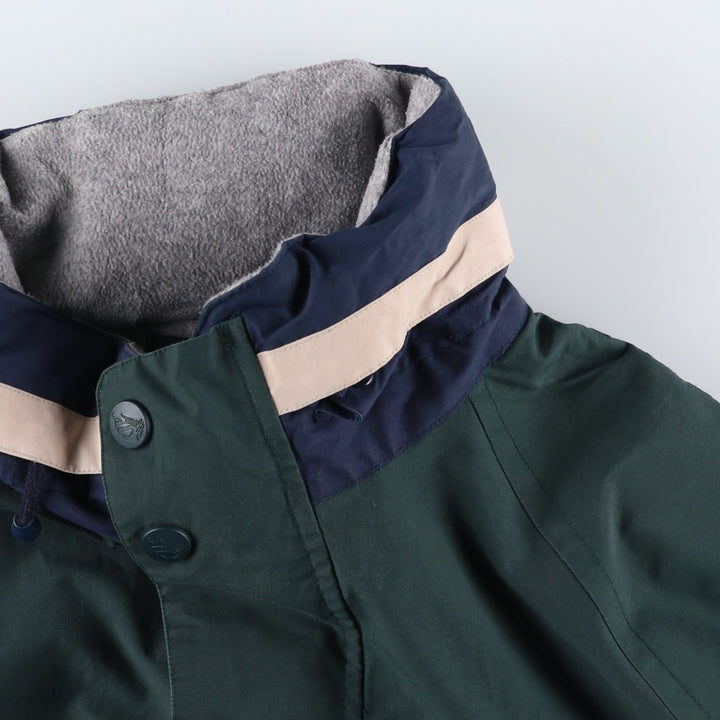 Vintage 90'S Nautica reversible windbreaker, size M, men's cotton Green type dark green Vintage Second Hand
