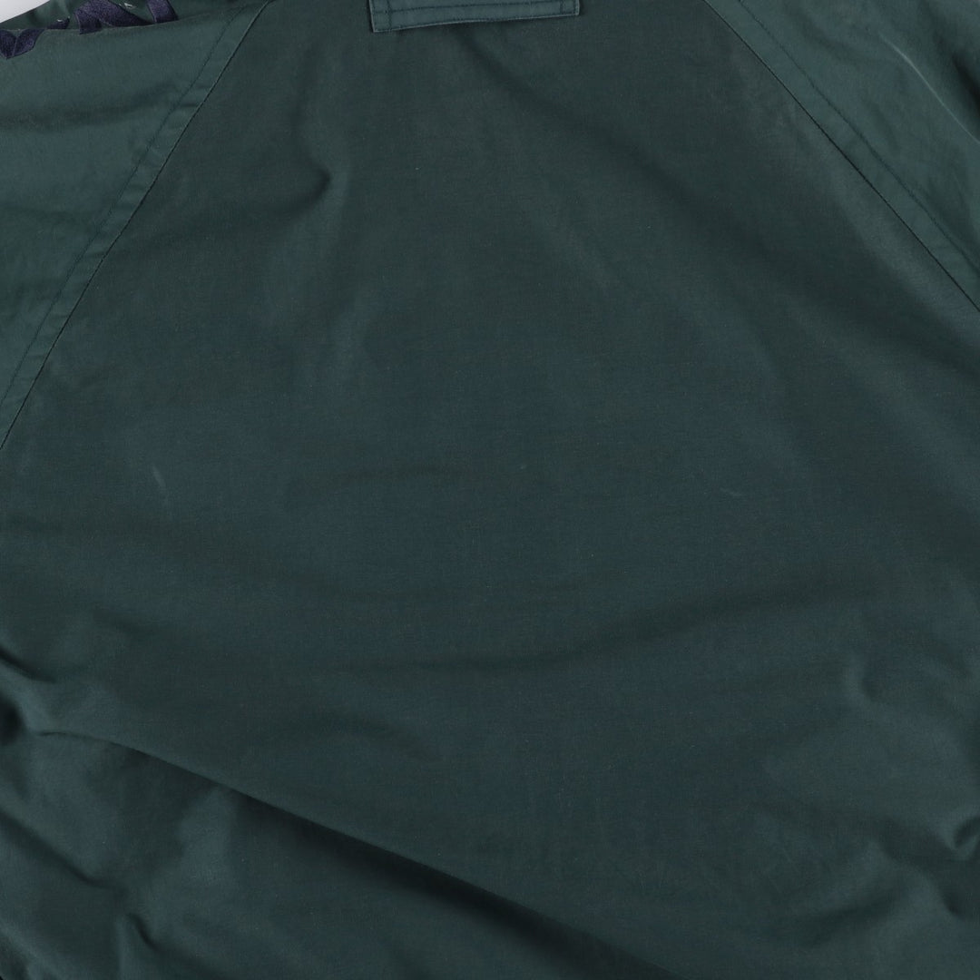 Vintage 90'S Nautica reversible windbreaker, size M, men's cotton Green type dark green Vintage Second Hand