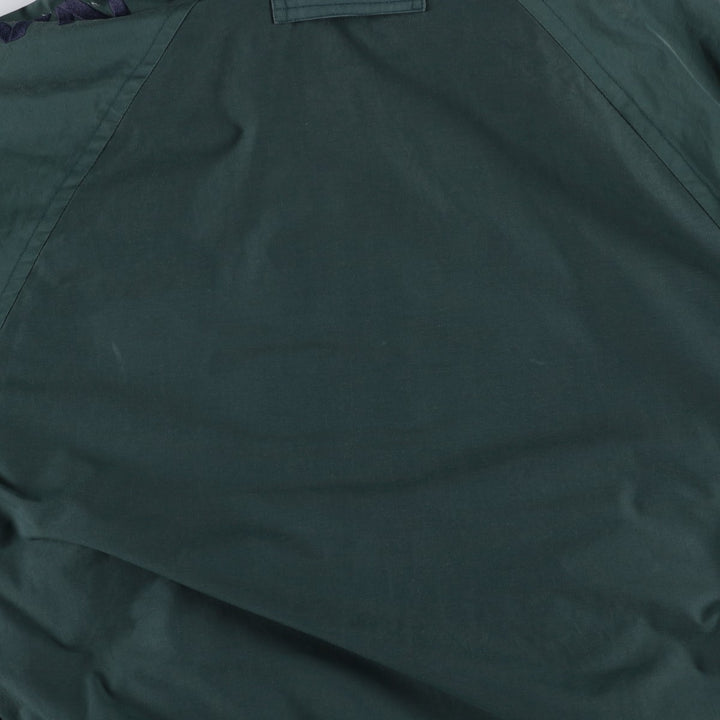 Vintage 90'S Nautica reversible windbreaker, size M, men's cotton Green type dark green Vintage Second Hand