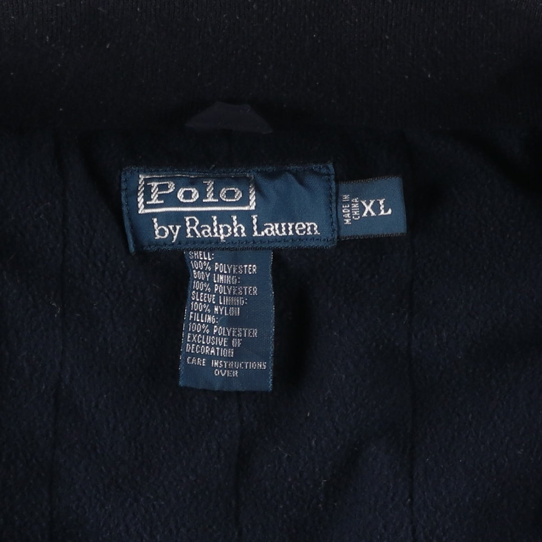 Ralph Lauren POLO by Ralph Lauren windbreaker, men's XL size polyester navy blue type Vintage Second Hand