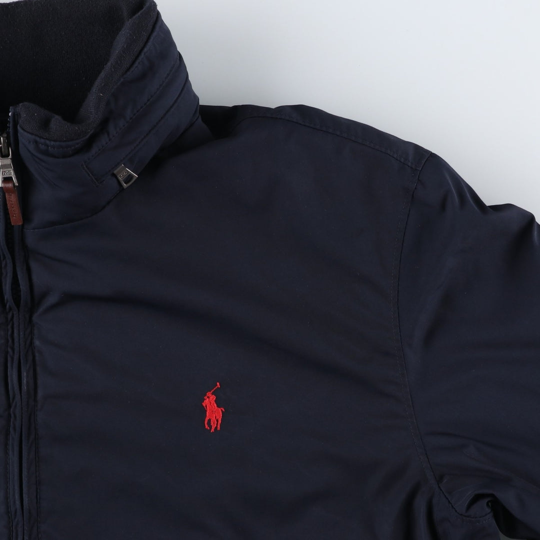 Ralph Lauren POLO by Ralph Lauren windbreaker, men's XL size polyester navy blue type Vintage Second Hand