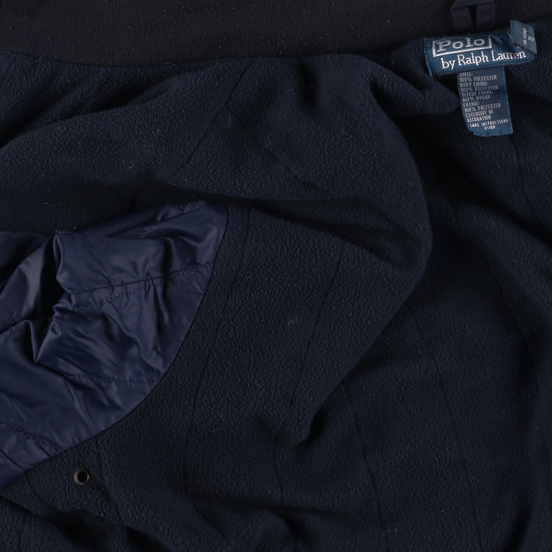 Ralph Lauren POLO by Ralph Lauren windbreaker, men's XL size polyester navy blue type Vintage Second Hand