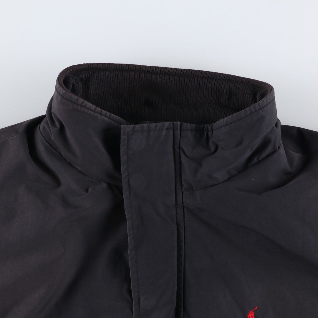 Ralph Lauren POLO by Ralph Lauren windbreaker, men's XL size cotton black type Vintage Second Hand