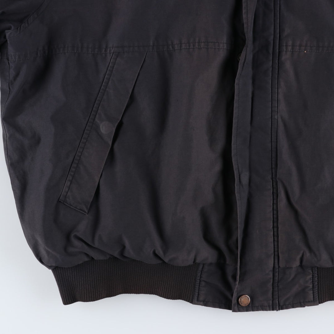 Ralph Lauren POLO by Ralph Lauren windbreaker, men's XL size cotton black type Vintage Second Hand