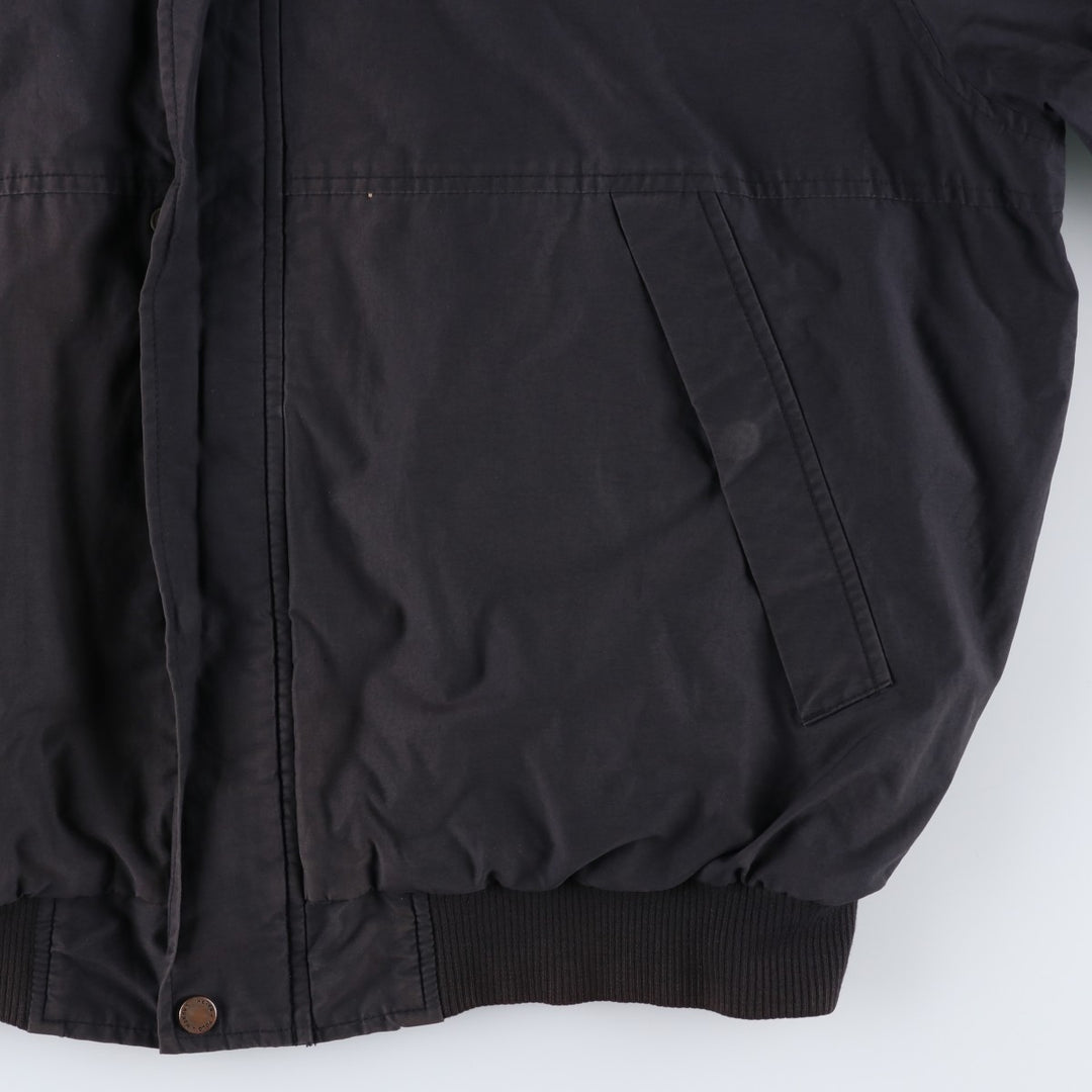 Ralph Lauren POLO by Ralph Lauren windbreaker, men's XL size cotton black type Vintage Second Hand