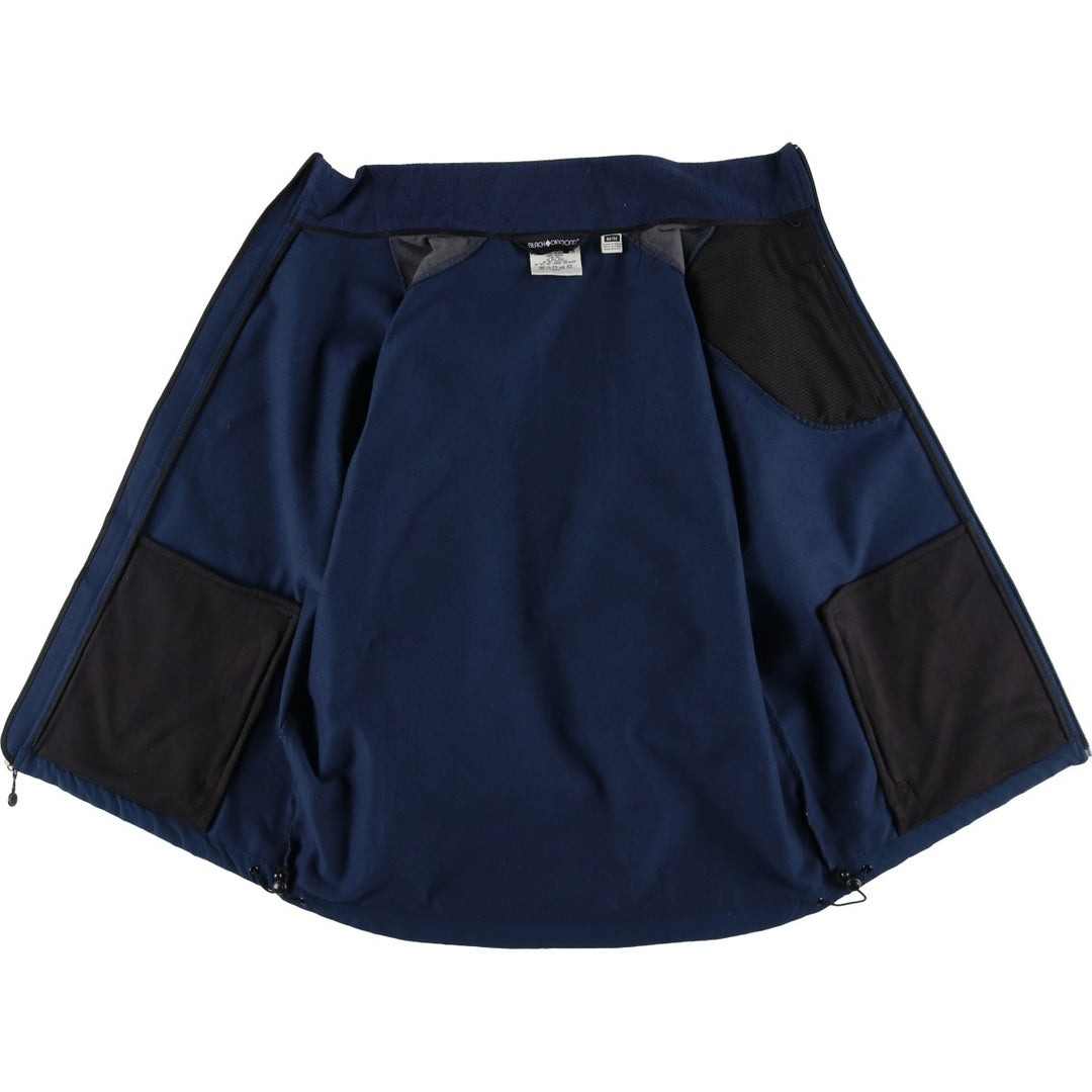 Black Diamond Softshell Jacket, Men's Size M polyester navy blue type Vintage Second Hand