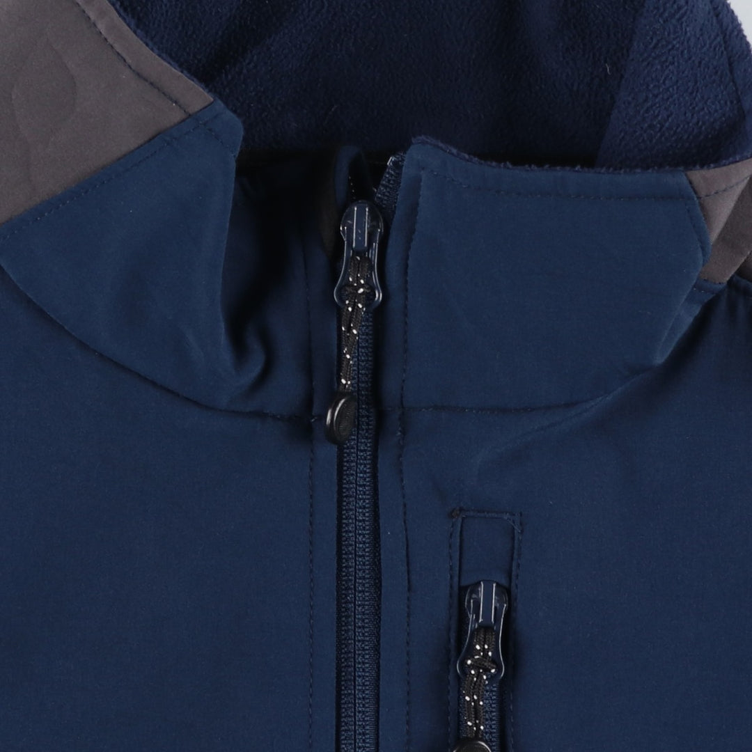 Black Diamond Softshell Jacket, Men's Size M polyester navy blue type Vintage Second Hand