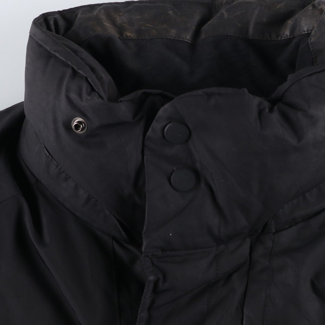 Ralph Lauren RLX Down Jacket, Men's Size L polyester black type Vintage Second Hand