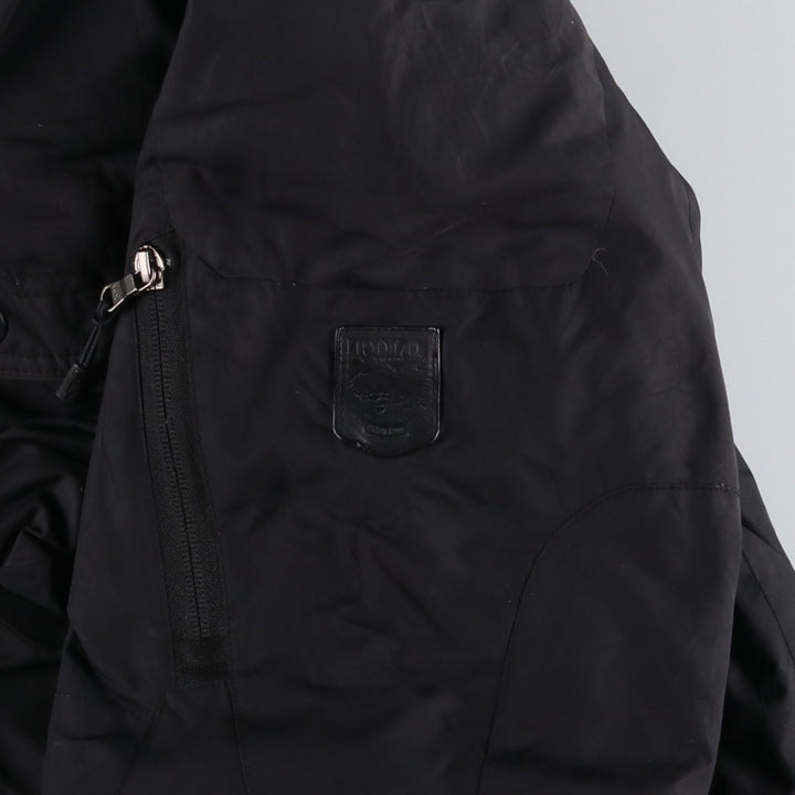 Ralph Lauren RLX Down Jacket, Men's Size L polyester black type Vintage Second Hand