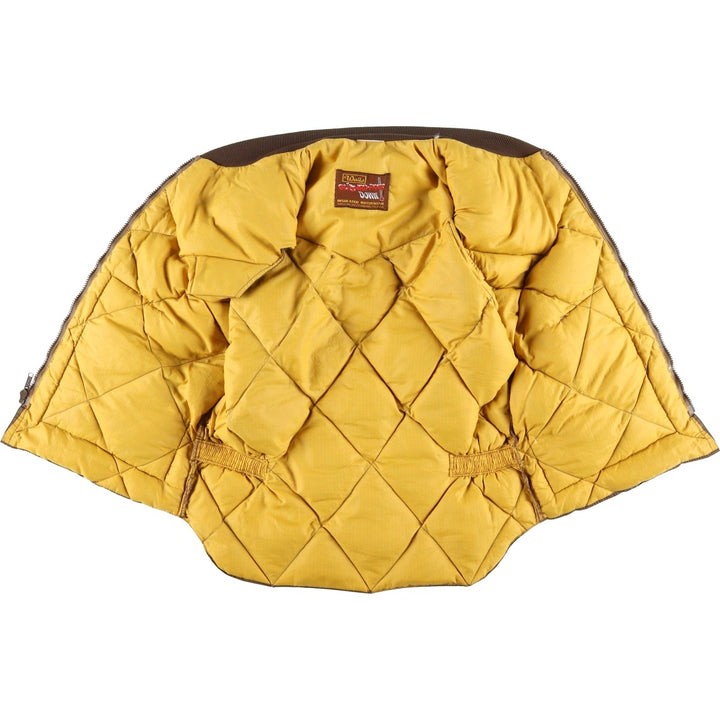 Vintage 1980'S Walls Blizzard-Pruf down vest, size L, men's unclear brown type Vintage Second Hand