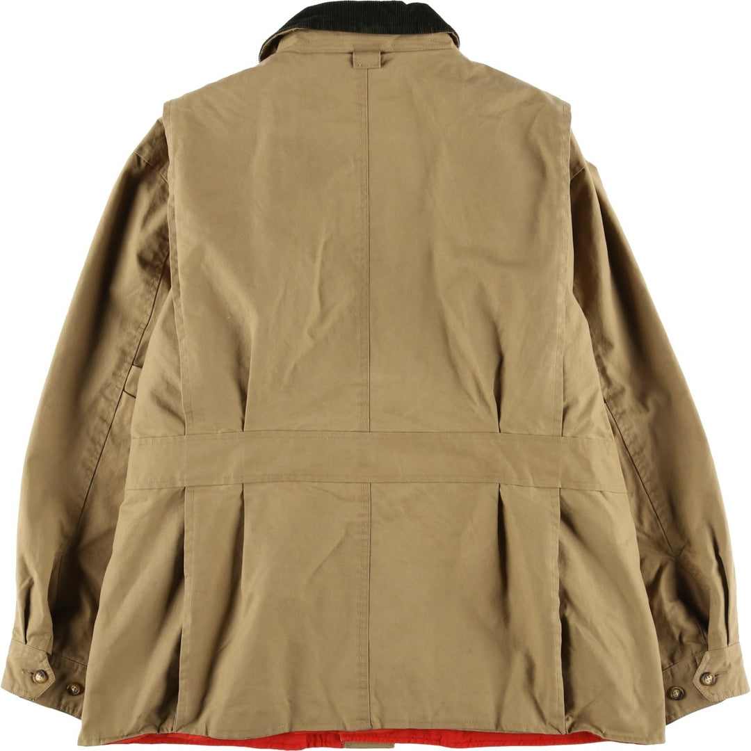 Orvis Hunting Jacket, Men's XL cotton Beige type Vintage Second Hand