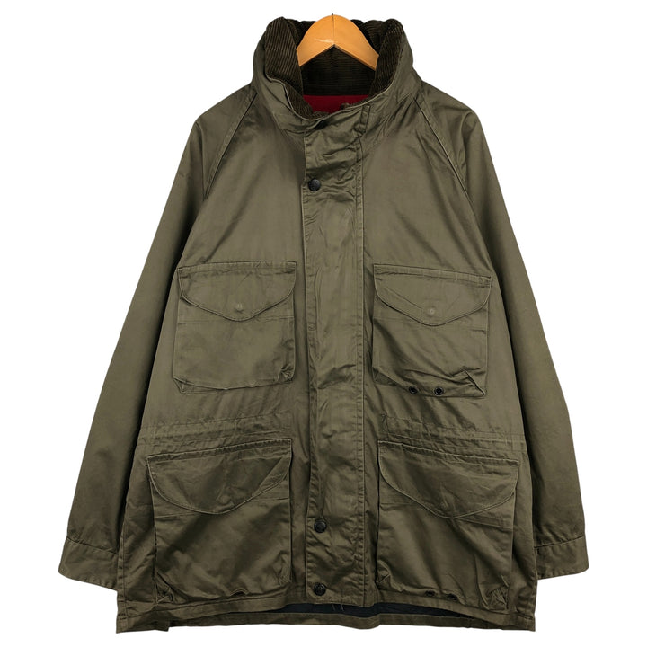 Vintage 90'S Nautica cotton jacket, size L, men's cotton Khaki type Vintage Second Hand