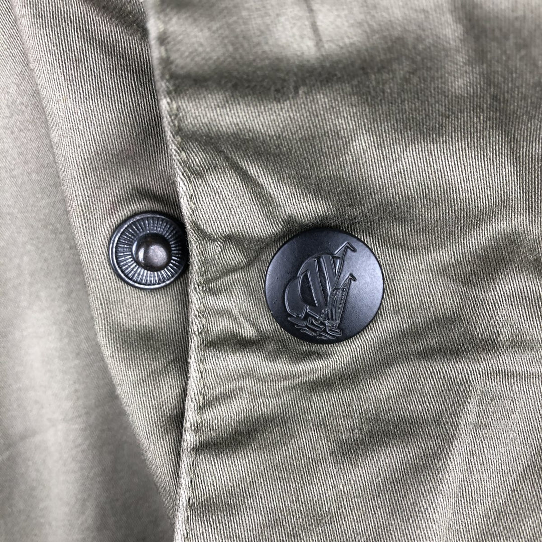 Vintage 90'S Nautica cotton jacket, size L, men's cotton Khaki type Vintage Second Hand
