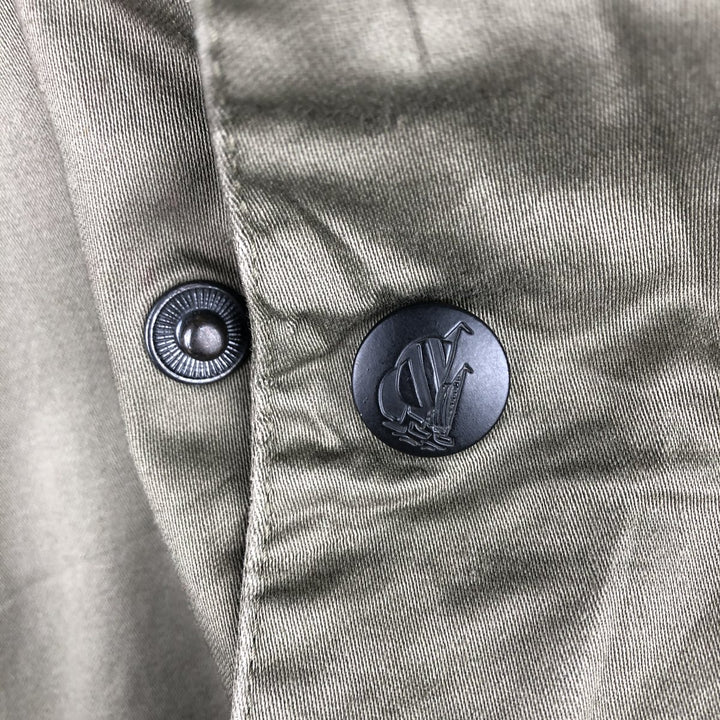 Vintage 90'S Nautica cotton jacket, size L, men's cotton Khaki type Vintage Second Hand