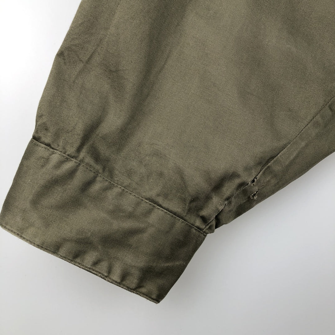 Vintage 90'S Nautica cotton jacket, size L, men's cotton Khaki type Vintage Second Hand