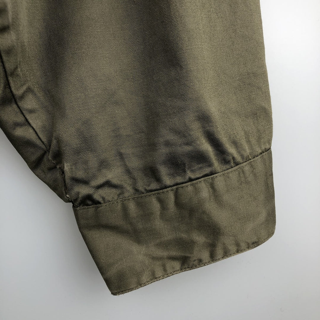 Vintage 90'S Nautica cotton jacket, size L, men's cotton Khaki type Vintage Second Hand