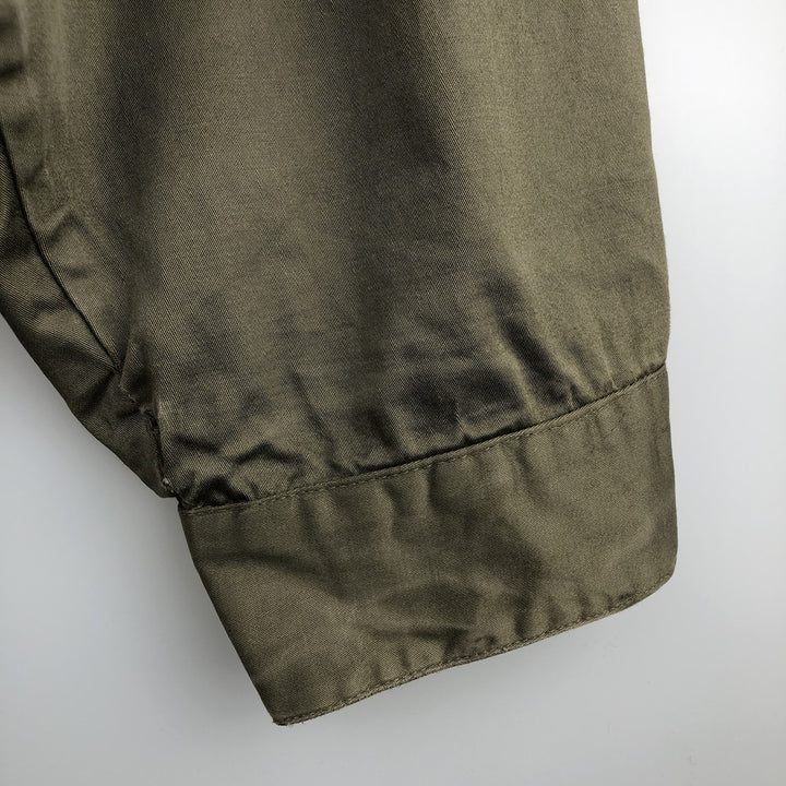 Vintage 90'S Nautica cotton jacket, size L, men's cotton Khaki type Vintage Second Hand