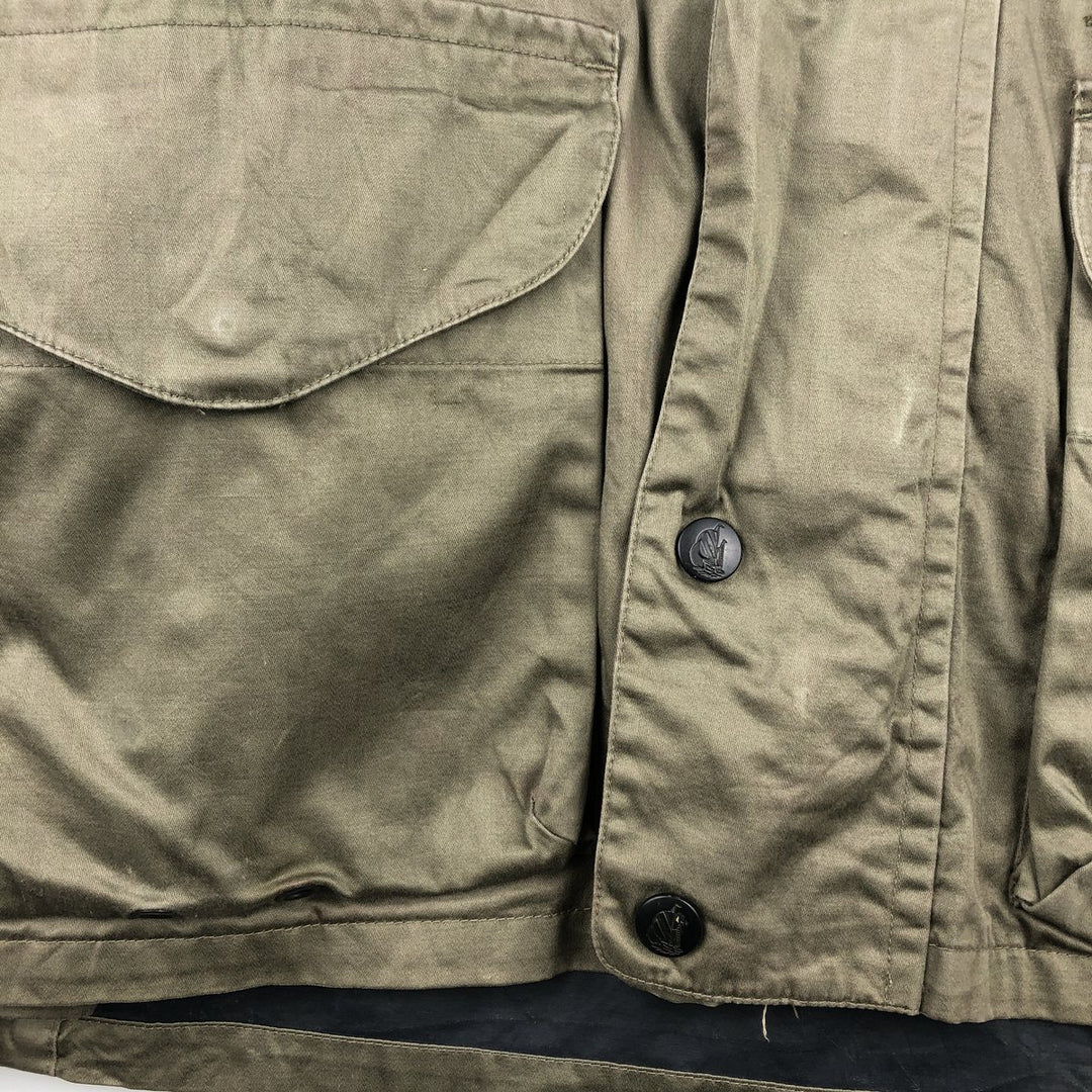 Vintage 90'S Nautica cotton jacket, size L, men's cotton Khaki type Vintage Second Hand