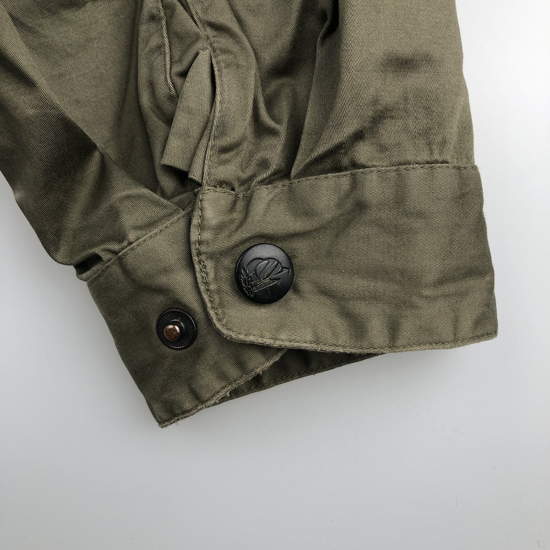Vintage 90'S Nautica cotton jacket, size L, men's cotton Khaki type Vintage Second Hand