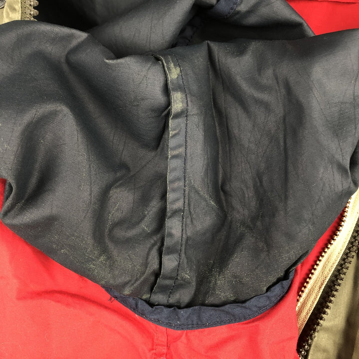 Vintage 90'S Nautica cotton jacket, size L, men's cotton Khaki type Vintage Second Hand