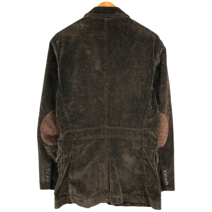 J.Crew corduroy jacket, men's size small cotton brown type Vintage Second Hand