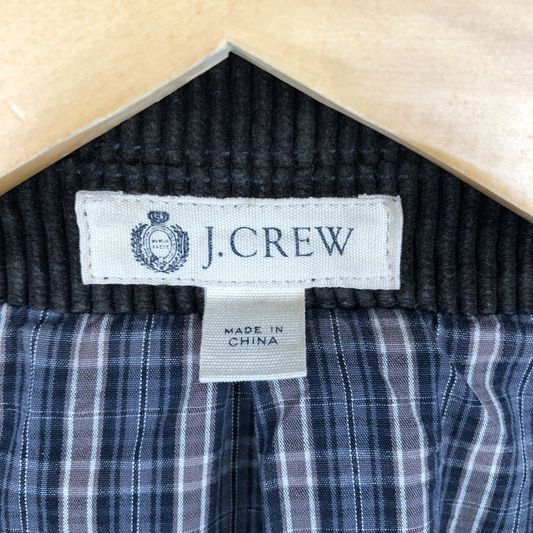 J.Crew corduroy jacket, men's size small cotton brown type Vintage Second Hand