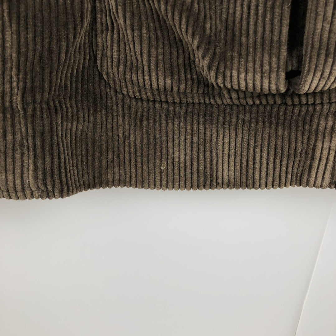 J.Crew corduroy jacket, men's size small cotton brown type Vintage Second Hand