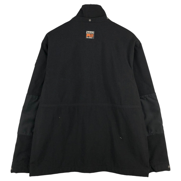2000s~ Timberland PRO SERIES Windbreaker, Men's Size L polyamide black type Vintage Second Hand
