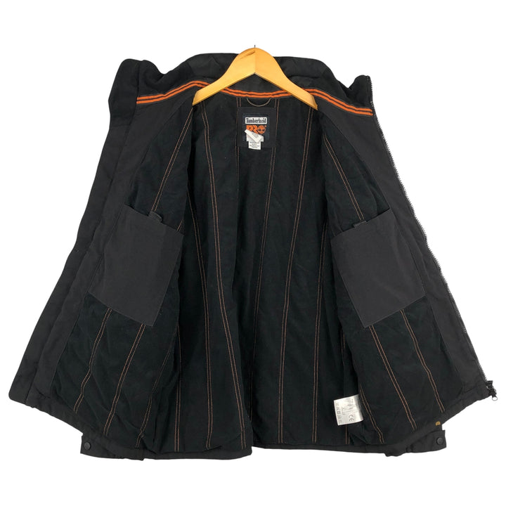 2000s~ Timberland PRO SERIES Windbreaker, Men's Size L polyamide black type Vintage Second Hand