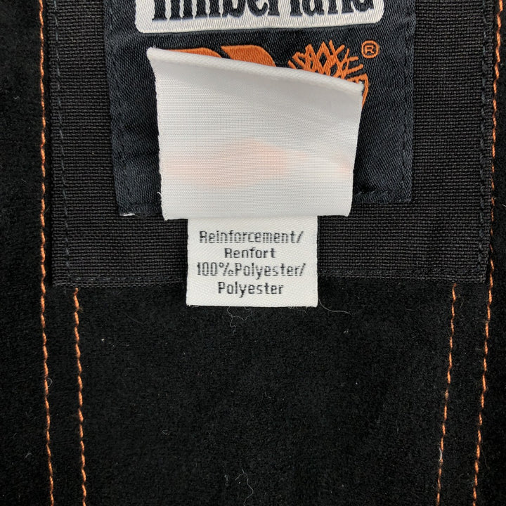 2000s~ Timberland PRO SERIES Windbreaker, Men's Size L polyamide black type Vintage Second Hand