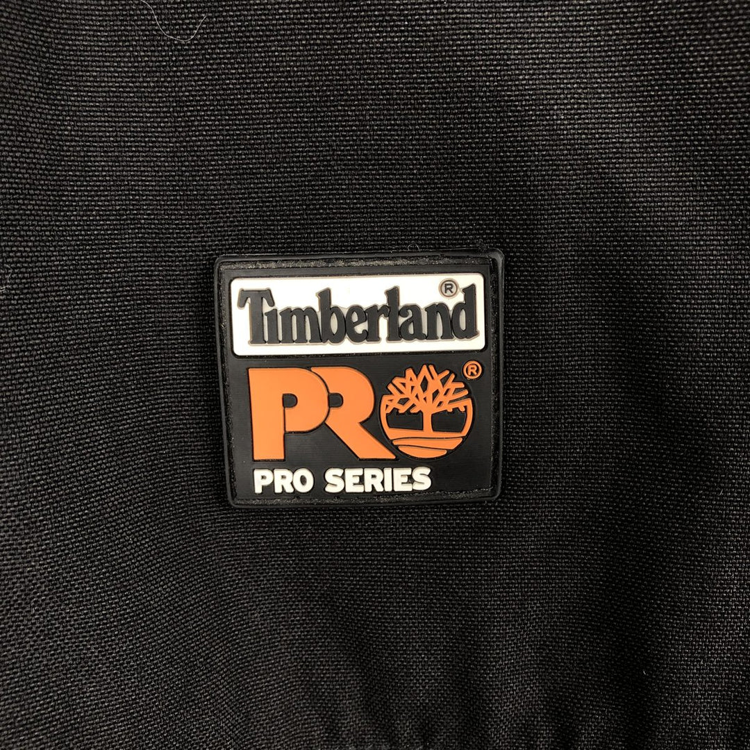 2000s~ Timberland PRO SERIES Windbreaker, Men's Size L polyamide black type Vintage Second Hand