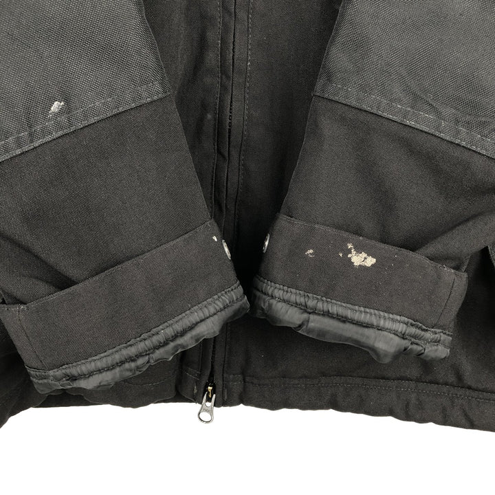 2000s~ Timberland PRO SERIES Windbreaker, Men's Size L polyamide black type Vintage Second Hand