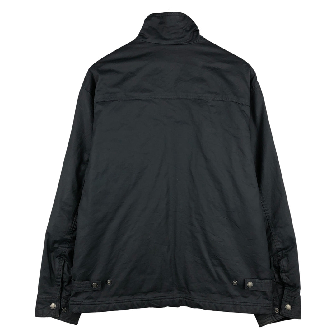 2000'S GAP padded puffer jacket, men's size M cotton black type Vintage Second Hand