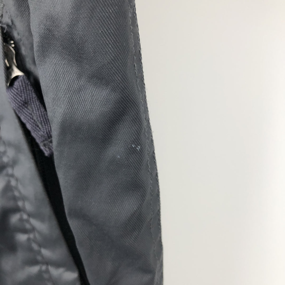 2000'S GAP padded puffer jacket, men's size M cotton black type Vintage Second Hand