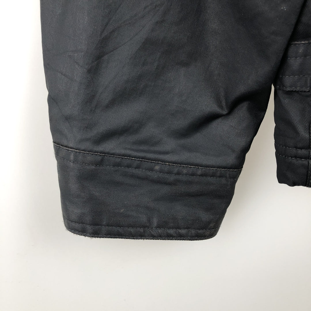 2000'S GAP padded puffer jacket, men's size M cotton black type Vintage Second Hand