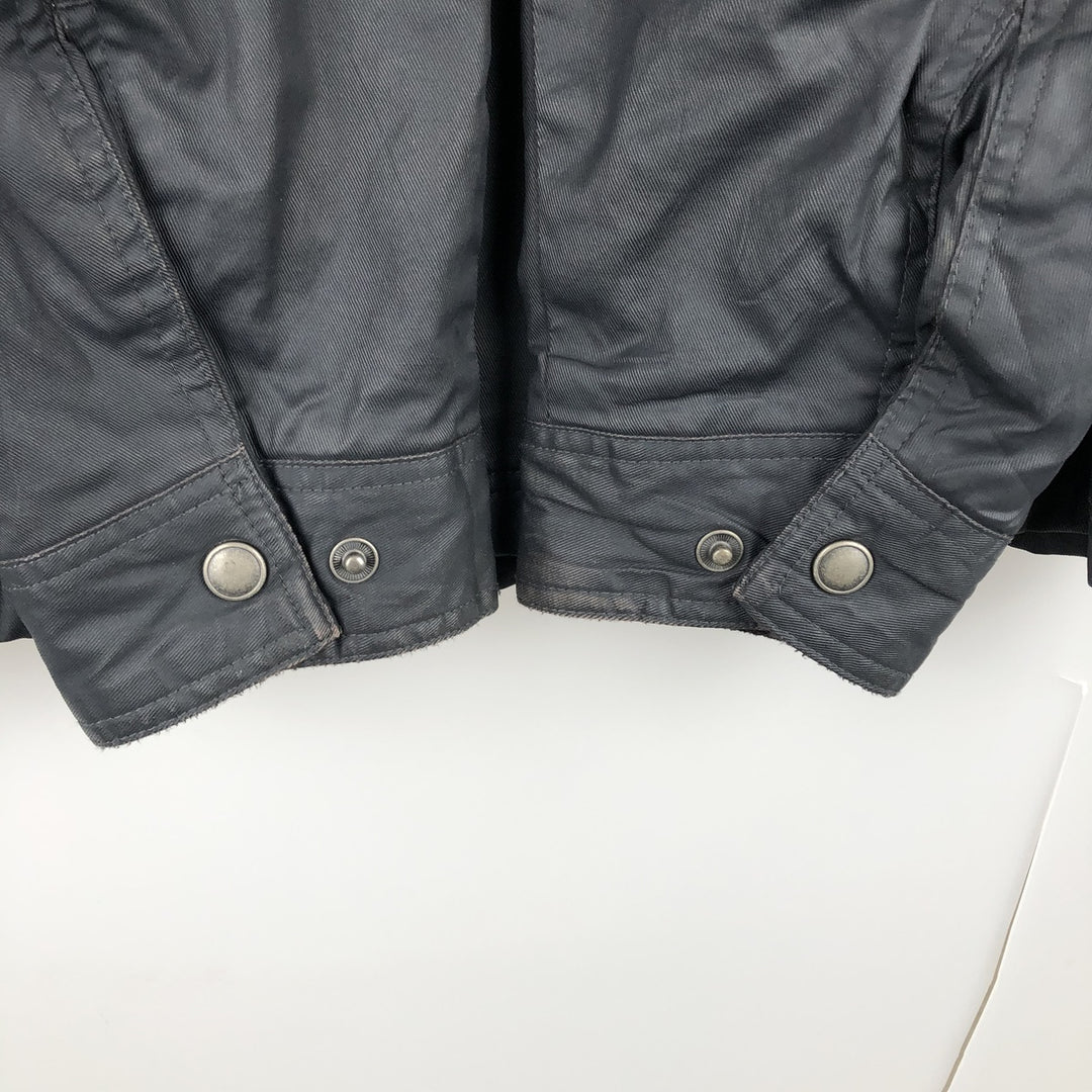 2000'S GAP padded puffer jacket, men's size M cotton black type Vintage Second Hand