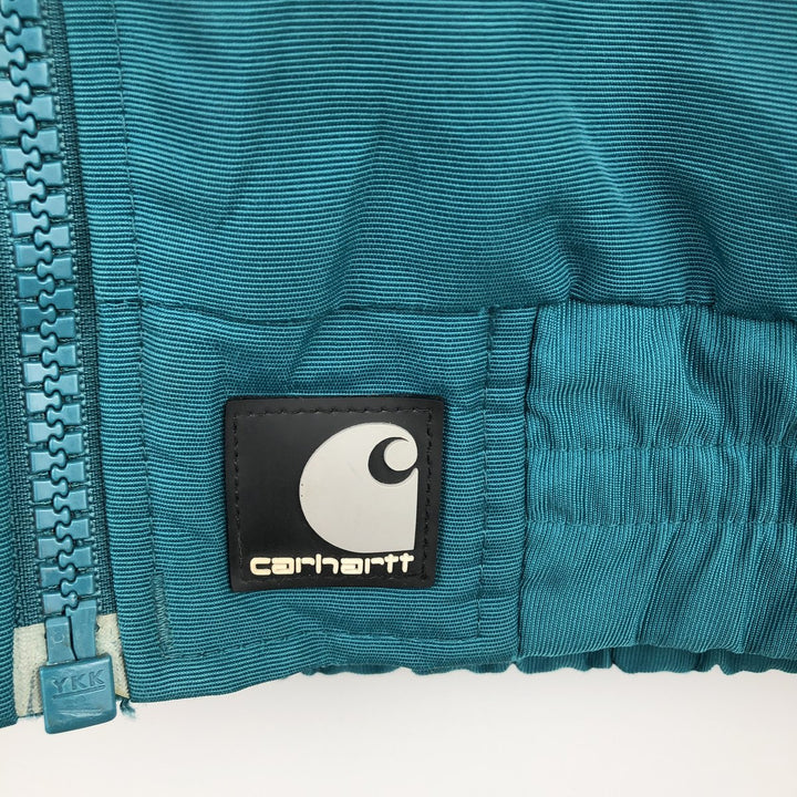 Carhartt padded puffer jacket, men's size XL unclear Emerald green Vintage Second Hand