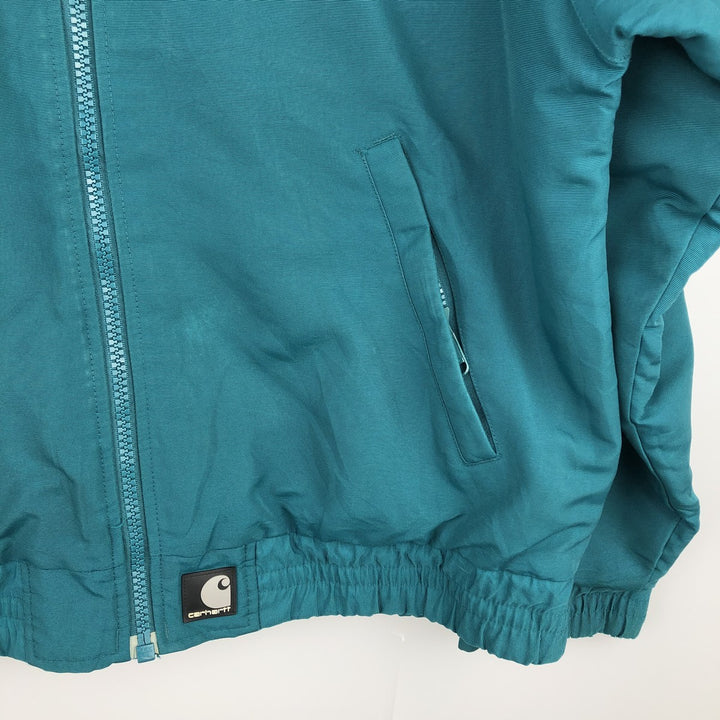 Carhartt padded puffer jacket, men's size XL unclear Emerald green Vintage Second Hand