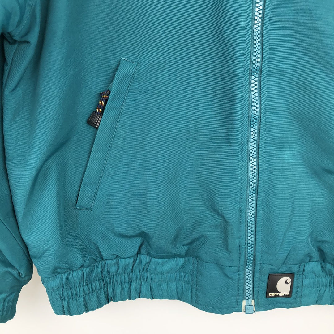 Carhartt padded puffer jacket, men's size XL unclear Emerald green Vintage Second Hand